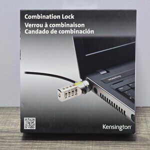 Kensington Combination Cable Lock for Laptops Brand New